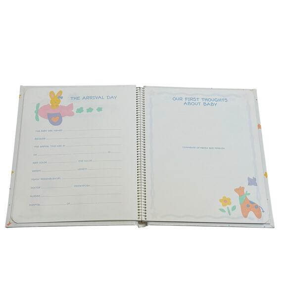 Vintage 70s 80s Hallmark Baby’s Book Unisex Baby Boy Girl Keepsake Memory Album - Picture 6 of 12